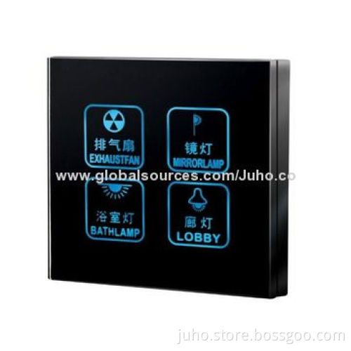 Smart home intelligent touch screen light switch